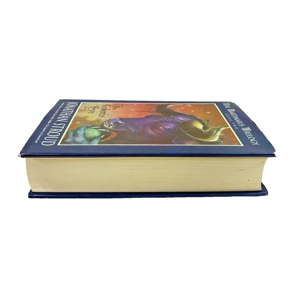 Golem's Eye by Jonathan Stroud Vintage 2004 First US Edition Hardback